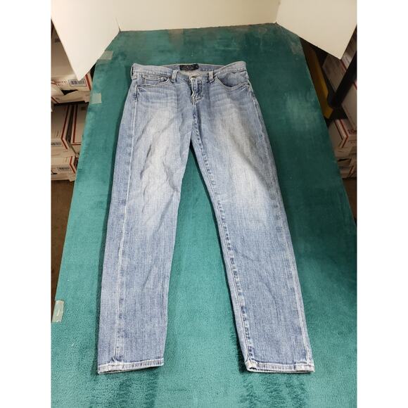 Lucky Brand Jeans Size 4 Womens Blue Stretch Pants Mid Rise Sienna Cigarette - Picture 2 of 13